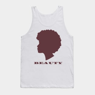 afro beauty shirt Tank Top